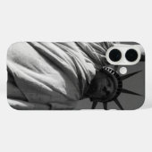 Coques Case-Mate iPhone statue de liberté bw (Verso (horizontal))