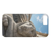 Coques Case-Mate iPhone statue de lion devant San Francesco di Paola (Dos (Horizontal))