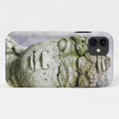 Coques Case-Mate iPhone statue de tête de Bouddha (Dos (Horizontal))