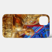 Coques Case-Mate iPhone statue d'image de Bouddha thaïlandais chinois (Verso (horizontal))