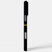Coques Case-Mate iPhone Statue du Bouddha d'or dans un cadre calme (Verso / Droite)