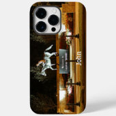 Coques Case-Mate iPhone Statue du Cheval Natrive Danseuse Saratoga Télépho (Verso)