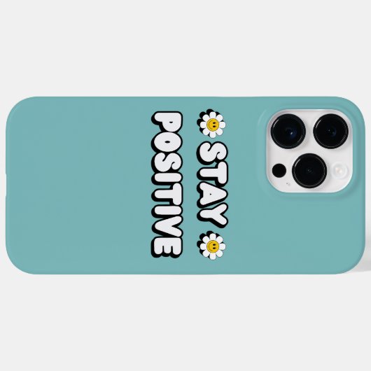 Coques Case-Mate iPhone Stay Positive (Verso (horizontal))