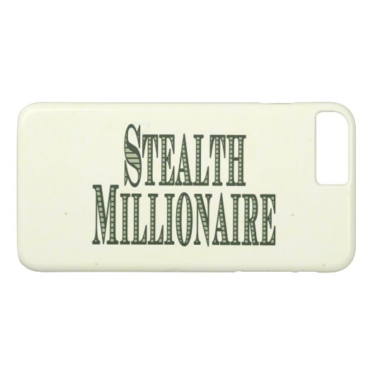 Coques Case-Mate iPhone Stealth Millionaire (Dos (Horizontal))