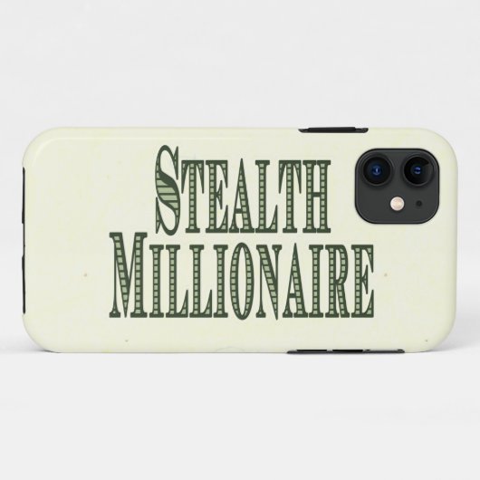 Coques Case-Mate iPhone Stealth Millionaire (Dos (Horizontal))