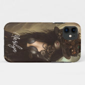 Coques Case-Mate iPhone Steampunk Cacher Les Yeux Oeuvres D'Art Originales (Dos (Horizontal))