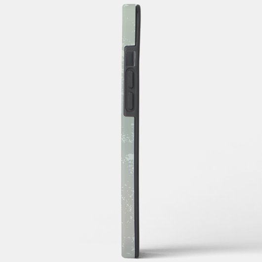 Coques Case-Mate iPhone Steampunk Clock and Turquoise Roses on Striped (Verso / Gauche)