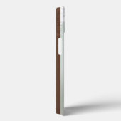 Coques Case-Mate iPhone Steampunk Clock and Turquoise Roses on Striped (Verso / Droite)