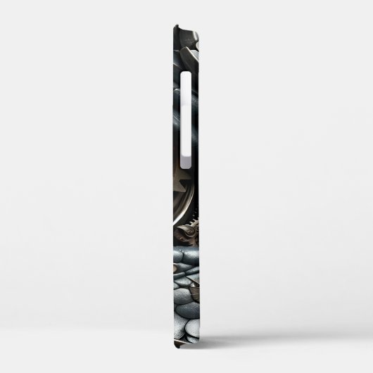 Coques Case-Mate iPhone Steampunk Dragon Eye Closeup Ai Art (Verso / Gauche)