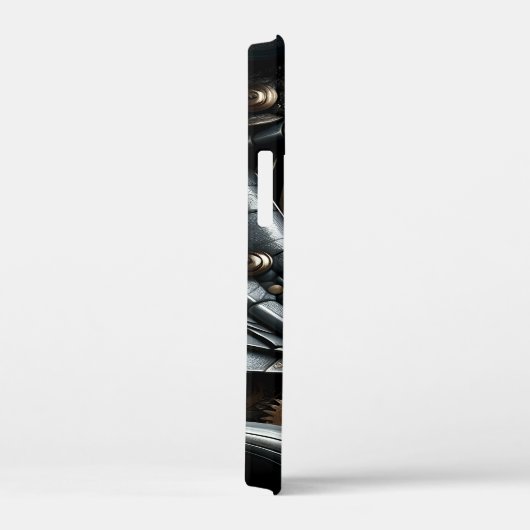 Coques Case-Mate iPhone Steampunk Dragon Eye Closeup Ai Art (Verso / Droite)