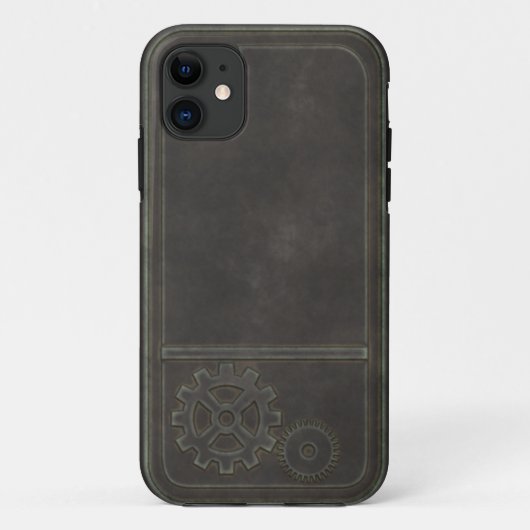 Coques Case-Mate iPhone Steampunk en bronze (Dos)