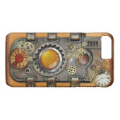 Coques Case-Mate iPhone Steampunk en cuir (Dos (Horizontal))
