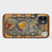 Coques Case-Mate iPhone Steampunk en cuir (Dos (Horizontal))