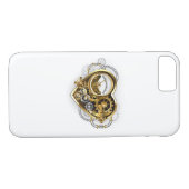 Coques Case-Mate iPhone Steampunk Heart with a Manometer (Dos (Horizontal))
