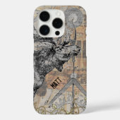 Coques Case-Mate iPhone steampunk Moose Wildlife (Verso)