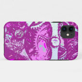 Coques Case-Mate iPhone steampunk rose (Dos (Horizontal))
