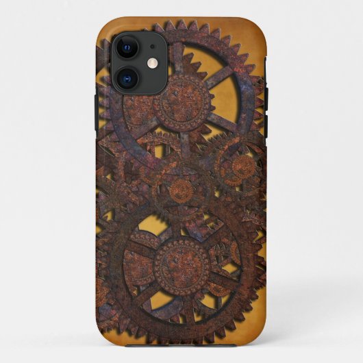 Coques Case-Mate iPhone Steampunk Rusty (Dos)