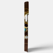 Coques Case-Mate iPhone Steampunk Rusty Background (Verso / Droite)