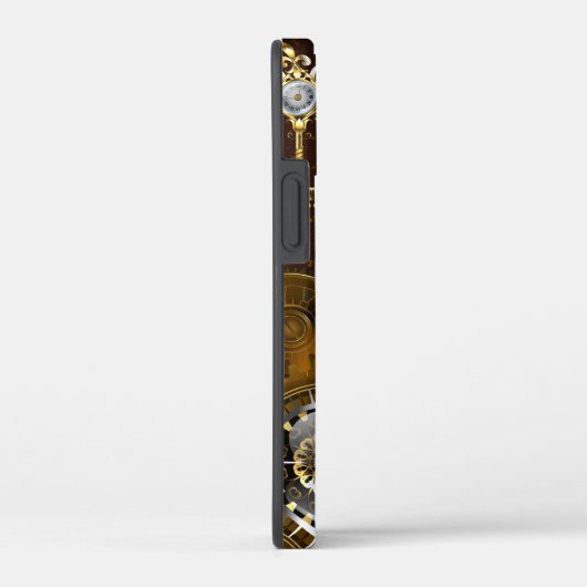 Coques Case-Mate iPhone Steampunk Rusty Background (Verso / Droite)