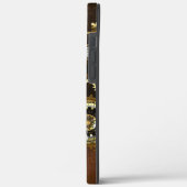 Coques Case-Mate iPhone Steampunk Rusty Background (Verso / Gauche)