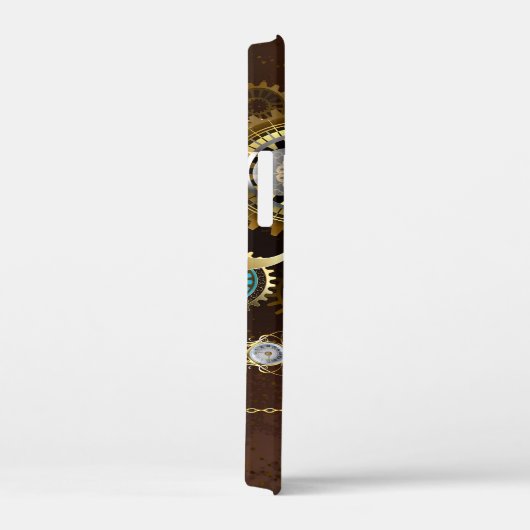 Coques Case-Mate iPhone Steampunk Rusty Background (Verso / Droite)