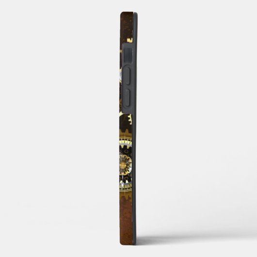 Coques Case-Mate iPhone Steampunk Rusty Background (Verso / Gauche)