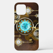 Coques Case-Mate iPhone Steampunk Rusty Background (Verso)