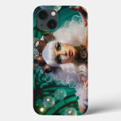 Coques Case-Mate iPhone Steampunk Victorian Futuristic Green Dancer (Verso)