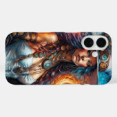 Coques Case-Mate iPhone Steampunk Voodoo Queen 1 (Verso (horizontal))