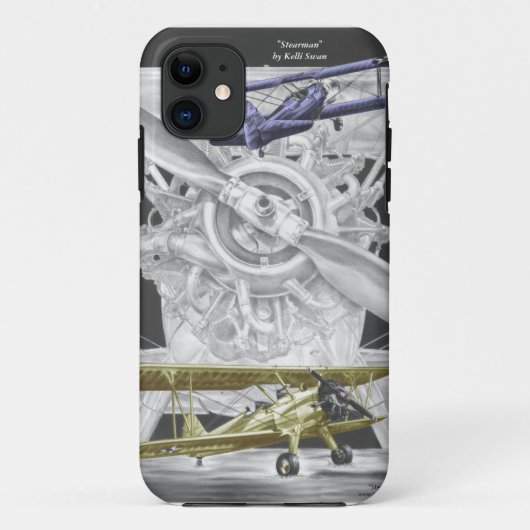 Coques Case-Mate iPhone Stearman Biplane (Dos)