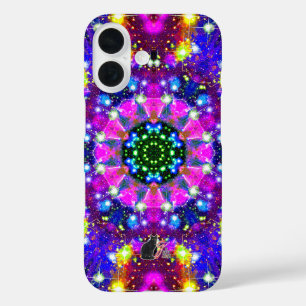 Coques iPhone 16 Stellar Kaleid resplendissant