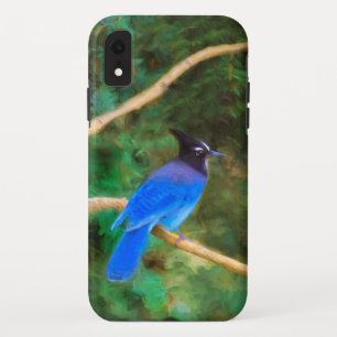 Case-Mate iPhone Case Steller's Jay Painting - Art original pour oiseaux