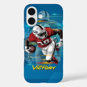 Coques iPhone 16 Step into Victory Football Américain