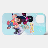 Coques Case-Mate iPhone Steven Universe | Crystal Gem Group Action (Verso (horizontal))