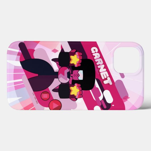 Coques Case-Mate iPhone Steven Universe | Graphique de caractères Garnet (Verso (horizontal))