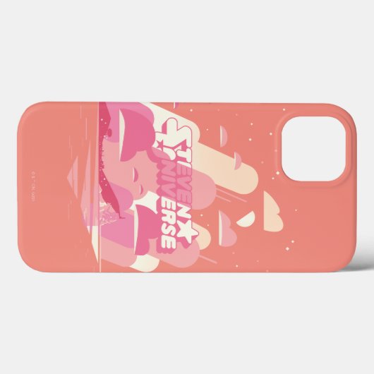 Coques Case-Mate iPhone Steven Universe | Ville de plage (Verso (horizontal))