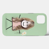 Coques Case-Mate iPhone Stick Girl with Daisies (Verso (horizontal))