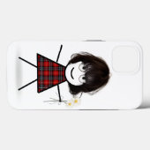 Coques Case-Mate iPhone Stick Girl with Daisies (Verso (horizontal))