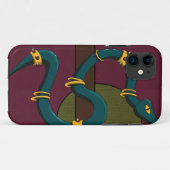 Coques Case-Mate iPhone Sticker Carré Snake (Dos (Horizontal))