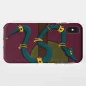 Coques Case-Mate iPhone Sticker Carré Snake (Dos (Horizontal))