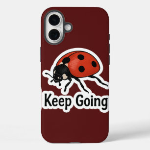 Coques iPhone 16 Plus Sticker de motivation de Ladybug
