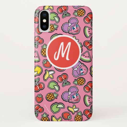Coques Case-Mate iPhone Sticker Fruit Elmo & Abby Cadabby Motif (Dos)