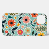 Coques Case-Mate iPhone Sticker Motif Ressort Fleur sauvage (Verso (horizontal))