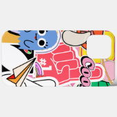 Coques Case-Mate iPhone Stickers Cool esthétiques Y2K (Verso (horizontal))