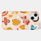 Coques Case-Mate iPhone Stickers esthétiques Boho Collage Téléphone Case (Verso (horizontal))