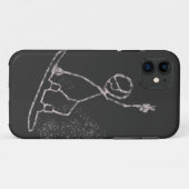 Coques Case-Mate iPhone Stickman saut air nez attraper paix (Dos (Horizontal))