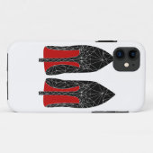 Coques Case-Mate iPhone STILETTOS Style triangle maillé (Dos (Horizontal))