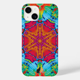 Coque Pour iPhone 14 Stitches Kaleidoscope