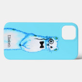 Coques Case-Mate iPhone Stoat blanc Ermine Cute Mustelid Ferret Art (Verso (horizontal))