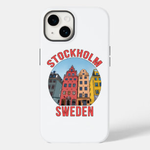 Coque Pour iPhone 14 Stockholm Suède